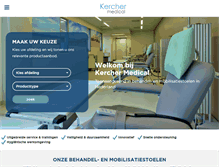 Tablet Screenshot of kerchermedical.nl